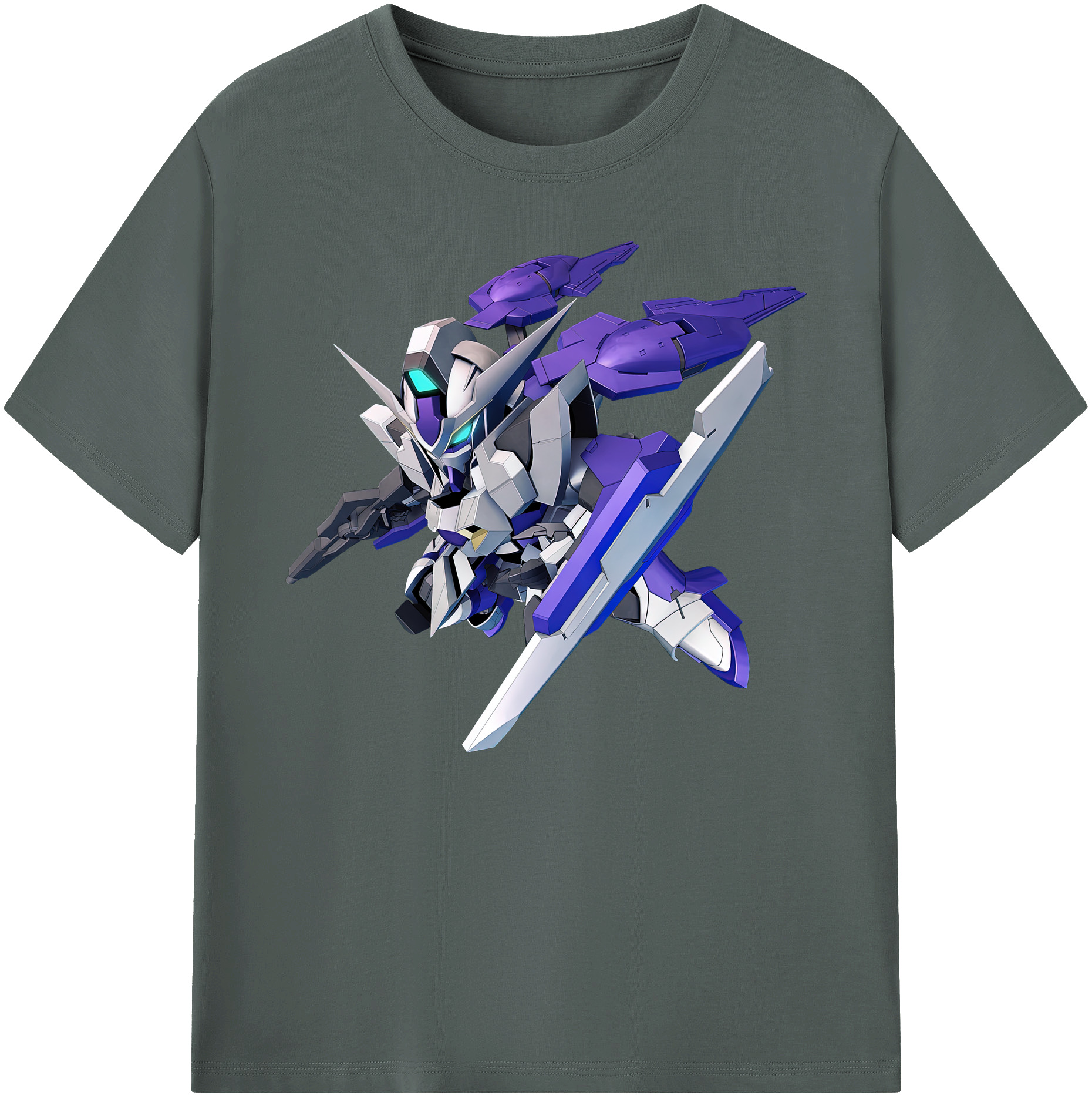 （画像用） 機動戦士ガンダム Mobile Suit Gundam 綿100％ メンズ半袖Tシャツ｜肌触りやわらか＆通気性